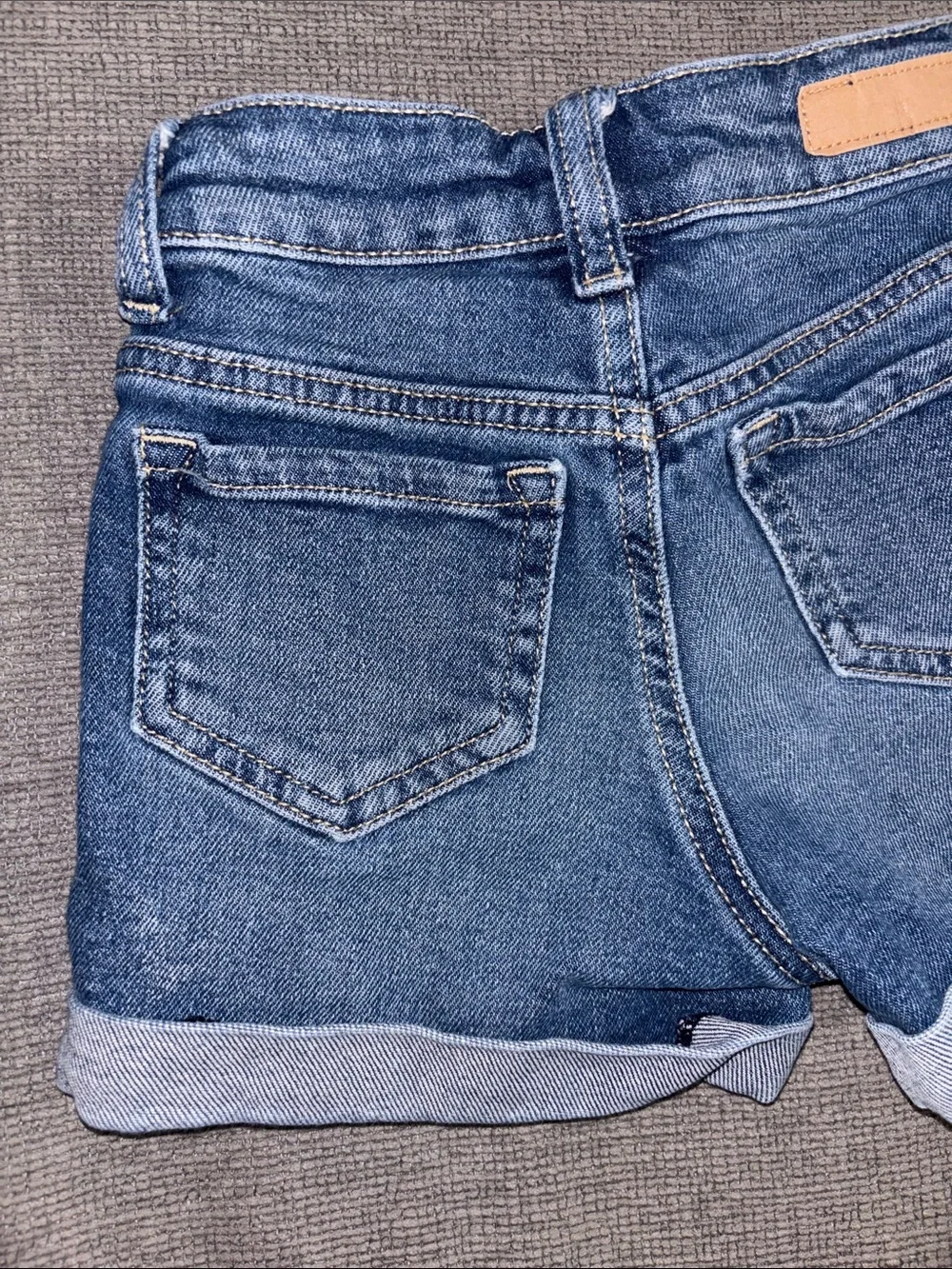 Justice girls jean shorts